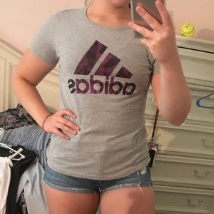 Gray Adidas Tee
